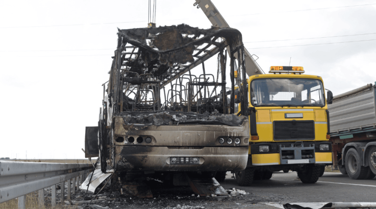 Mexico: at Least 24 People Die After Bus Fire