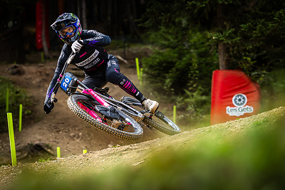 Monster Energy’s Max Alran Takes First Place in Downhill Mountain Bike Race at the 2026 WHOOP UCI Mountain Bike World Series Les Gets
