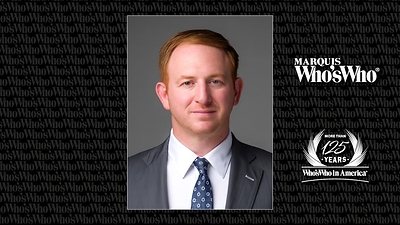 Marquis Who’s Who Honors Logan Noblin, Esq., as a Top Professional