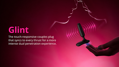 Lovense Launches Glint, a Touch-Responsive Butt Plug That Syncs Anal Stimulation with a Partner’s Thrust During Intercourse