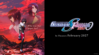 MOBILE SUIT GUNDAM SEED FREEDOM ZERO Coming to North American Theaters in February 2027, Announced at New York Comic Con 2026