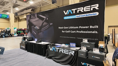 Vatrer Power to Showcase Lithium Golf Cart Battery Conversion Kits at 2026 Golf Carting Expo & Dealer Summit